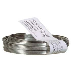 123179 Anchor Wire 50foot 19g Galv Pack Of 12 Hillman