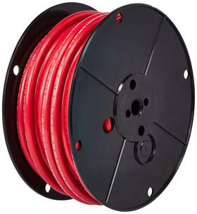 114505 Ancor 091887113808 Tinned Copper Battery Cable 2 Awg 32mm2 Red - 50ft