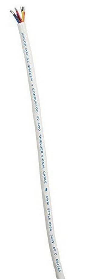 158010 Ancor 091887152548 Electrical Round Myloar Foil Shield And Drain Wire Tinned Boat Signal