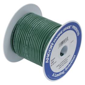 104325 Ancor Electrical Primary Tinned Copper Boat Wiring 14-gauge Green 250-feet