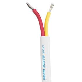 124325 Ancor Safety Duplex Cable - 12/2 Awg Red/yellow Flat 250ft
