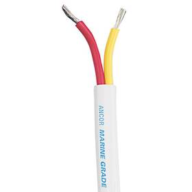 Ancor 124350 Safety Duplex Cable - 12/2 Awg Red/yellow Flat 500ft