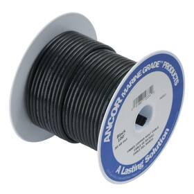 116002 Ancor Marine Grade Tinned Copper Battery Cable 1/0 Awg 50mm2 Black - 25ft