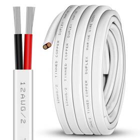 Wire-12-30 Atxxscd 12 Gauge 30ft Marine Wire 2 Core Insulated Duplex Grade Tinned Co
