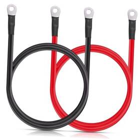 12h061403 Autoxbert 4 Gauge 20mm2 60cm 5/16inch Car Battery Cable Wire Inverter Positive