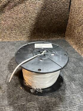 A1014t-05 Awmtew Marine Wire 14 Awg 41 Tc White Ul1015 1597223 102423 1000ft