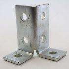 B120zn Strip Steel Double Corner Connection Hole Mounting