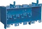 9122326 B468r Thomas Betts Pvc Outlet Boxes Four Gang Old Work Cu