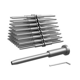 Bbteqekn 762065576905 Invisible Cable Railing Kit 100 Pack 1/8 Inch Receiver And Swage Stud