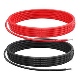 Beffkkip 123cba 12 Awg Gauge Silicone Wire Electrical Cable 10ft Red Black