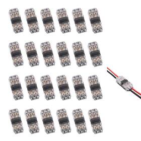 I2p24 Brightfour Solderless Wire Splice Connectors 2 Way Automotive Fits 20-24 Awg