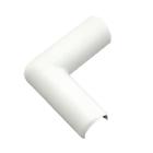 86698880254 C16 Wiremold Legrand Company Plastic Flat Elbow Cord Cover