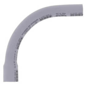 Ua9aeb Carlon 3/4 In. Schedule 40 90 Deg Standard Radius Belled End Pvc Elbow
