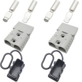 J409 Cesfonjer 120a Battery Connectors 600v Quick Connect Modular Gris Grey