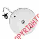 Ck001a-fj-sc Lbl Lighting Fusion Jack 6 Recessed Can Adapter Canopy In Bronze Satin Nickel 0077073363301