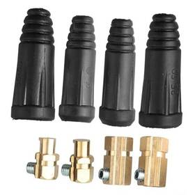 267gw2553326r39973ft3 Cloudpower 2 Sets Welding Cable Quick Connector Pair 200amp-300amp For #4 Awg 35-50 Sq Mm