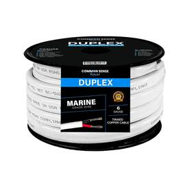 Mw8-2-rdbk-18 Common Sense Marine 8 Gauge 2 Conductor Wire 18 Ft Tinned Copper Flat Pvc Insulated