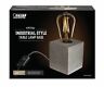 Cube1 Feit Electric Vintage Industrial Style Table Lamp Base 017801720914