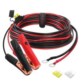 Cu200908 Cuzec 8ft/2.44m 14 Awg Extension Cord Eyelet Terminal With Battery Clamp 12v/