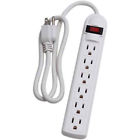 D155200wt Century Outlet Power Strip With Cord White Lot 661899111408