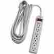 D19004190 Century 6 Outlet Surge Strip With 15 Cord Beige 661899116762