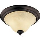 6602800 Dark Two-light Ceiling Elena Fixture Westinghouse Flush-mount Interior