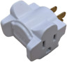 Dg1.b.6.48-wh Dual Outlet Wall Adapter Pack White 313095356311