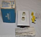 6617-xw Dimmer Light 60hz Control Ac Leviton 120v 2.5a Motor Switch Combo