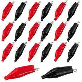 Djf-090 Dsjnf Small Alligator Clips With Short Head Insulation Electrical Test Kit Pure Djf-090 Dsjnf Small Alligator Clips With Short Head Insulation Electrical Test Kit Pure