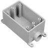 E980dfnl Carlon Gang Gray Pvc Weatherproof Exterior Standard Rectangular 042269006126