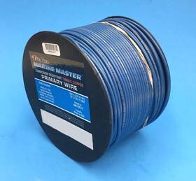 Dk-b14blu-100 Eastpenn Deka 14awg Blue Marine Tinned Copper Boat Stranded Wire 100 Feet Made In Usa