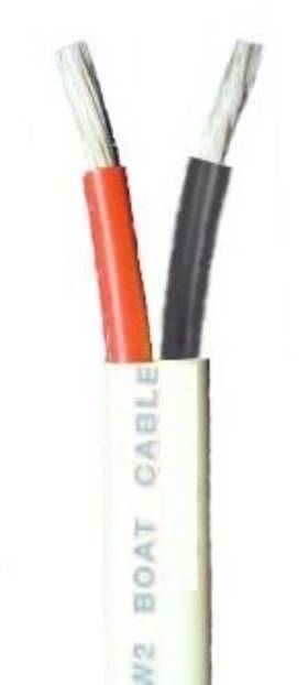 Eggory 16/2rb50ft 16/2 Awg Duplex Tinned Marine Wire Red/black 50 Feet