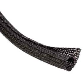 F6-050-25-bk Electriduct F6 Wrap Around Braided Sleeving- 1/2 Inch X 25ft- Black