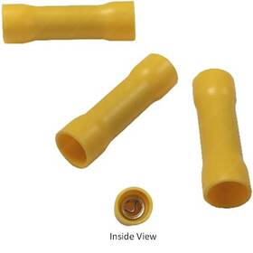 Hs-hp-btc-yl-100 Electriduct Vinyl Insulated Butt Splice Connectors