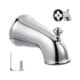 Enhon So-enhon-2981 6 Inch Slip On Tub Spout With Diverter Decorative Bathtub Sp... Fast Ship