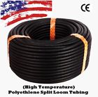 Ezo7748921 Split Wire Loom Conduit Tubing Black Sleeve Tube