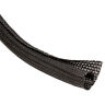 F6-200-25-bk Electriduct Wrap Around Braided Sleeving Black
