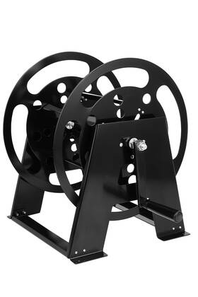 13427201 Fahkns Rv Extension Cord Reel Stand 50-200 Ft Holder With Du