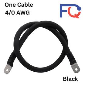 4-0battcable Fast And Quiet 4/0 Awg Gauge Custom Battery Cable Copper Car Solar Power Wire Inverter Welding