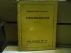 Aug.1957 Flight-line 1 Catelog Elevator Nos Allis-chalmers -21a8