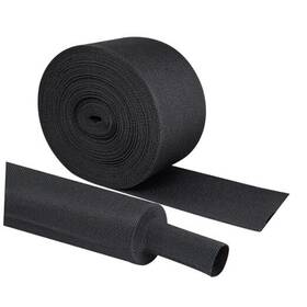 Fbhsbhztg-1-4 Fourub 2 Inch Black In 1 Heat Shrink Hose Protector Tig Welding