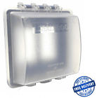 Fqygf5u7ro Sealproof Weatherproof Electrical Power Outlet Cover Double Gang 658746042466