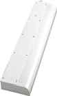 Ga9718p-t8-wh-i Ge Basic Fluorescent Light Fixture New Home Improvement Electrical Supply Free Ship 082901227458