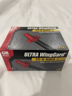10-086 Gardner Bender 22-6 Awg Twist On Wire Connector 100 Pack