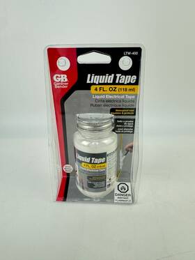 Ltw-400 Gardner Bender 711182020013 Liquid Electrical Tape 4 Oz Bottle White