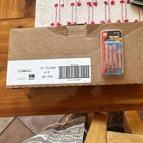 Amt-4120 Gardner Bender Butt Splice Waterproof Copper Connectors Pink 80pcs