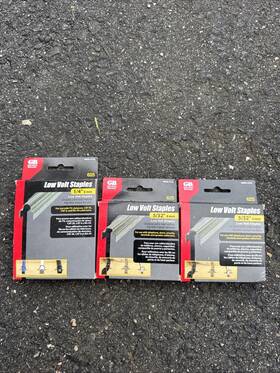 Mms-3101 Gardner Bender Mms-3102 Low Volt Gun Staples 1/4 Inch And 2 5/32