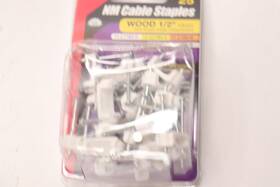 Ps-1550td Gardner Bender 25-pk Garden Uv Resistant Cable Staples Plastic White 1/2