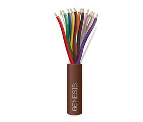 47190107 Genesis 18/12 Solid General Purpose Thermostat Cable 250ft Reel Brown