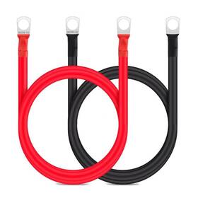 Gepas 760627335335 5awg 16mm Red Black 99.9% Oxygen-free Pure Copper Battery Inverter Cable